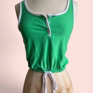 💚 Y2K Sporty Babe Tank 💚